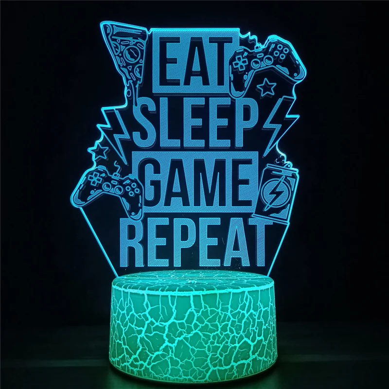Eindhoven Gaming Natbordlampe – Skab en magisk stemning i soveværelset