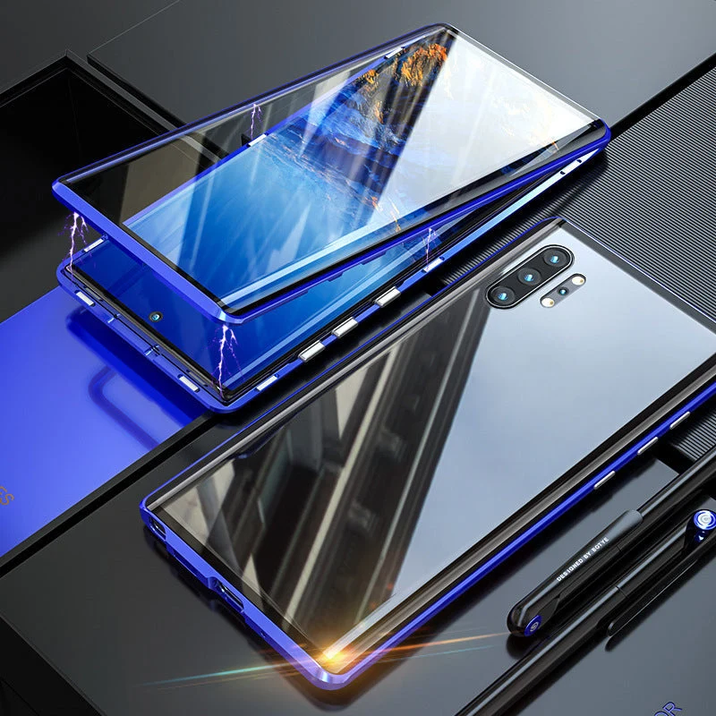 Hærdet Glas To-sidet Telefonetui til Samsung