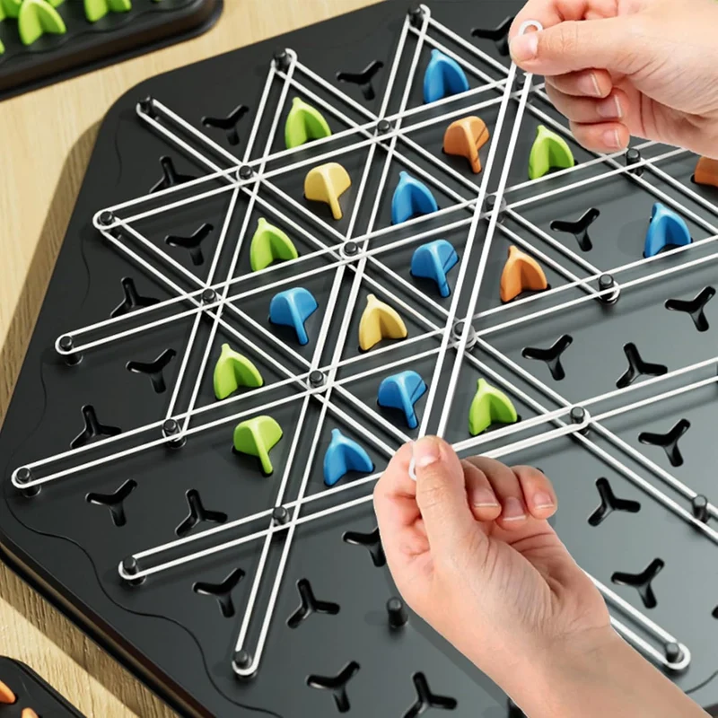 GeoChain Puslespil - Udvikl Tankegang med Geometrisk Familierunderholdning