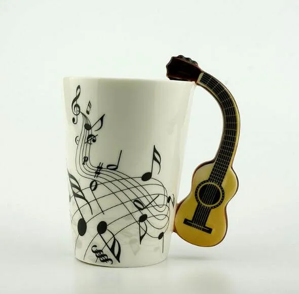 Guitarformet Keramikkrus