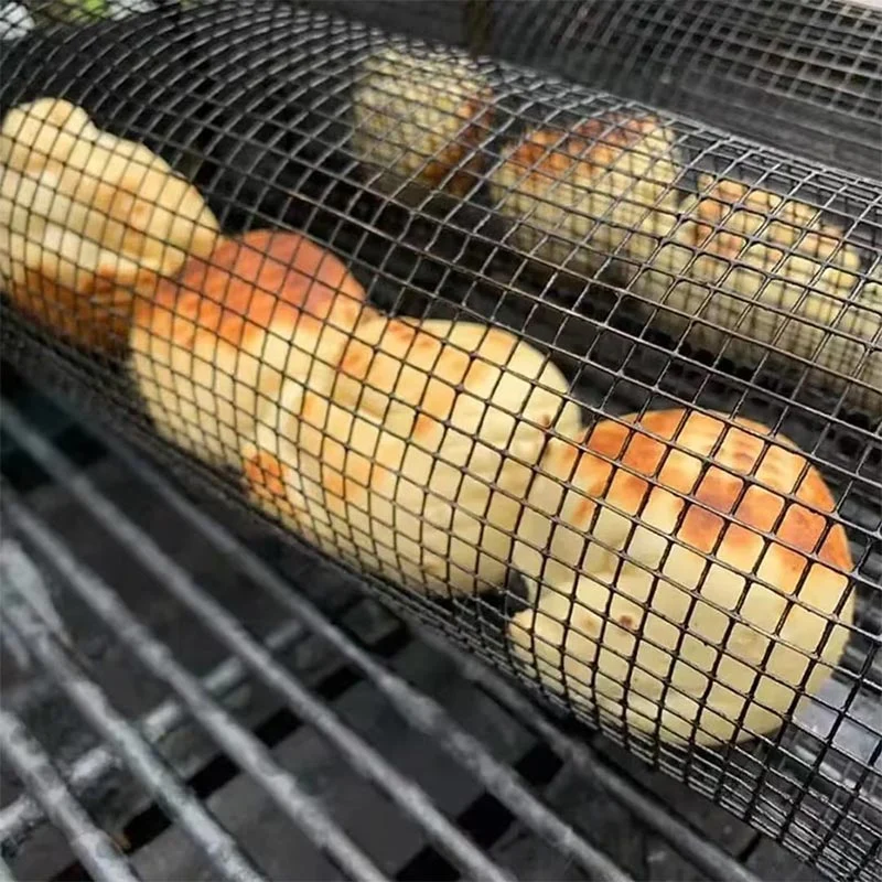 Kebabmaskine i rustfrit stål med enkle cylinderværktøjer