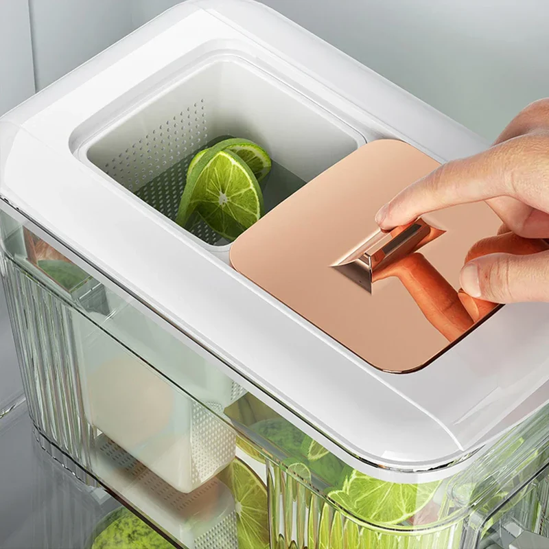 Bærbar Kold Drik Dispenser med Indbygget Udløb til Familien