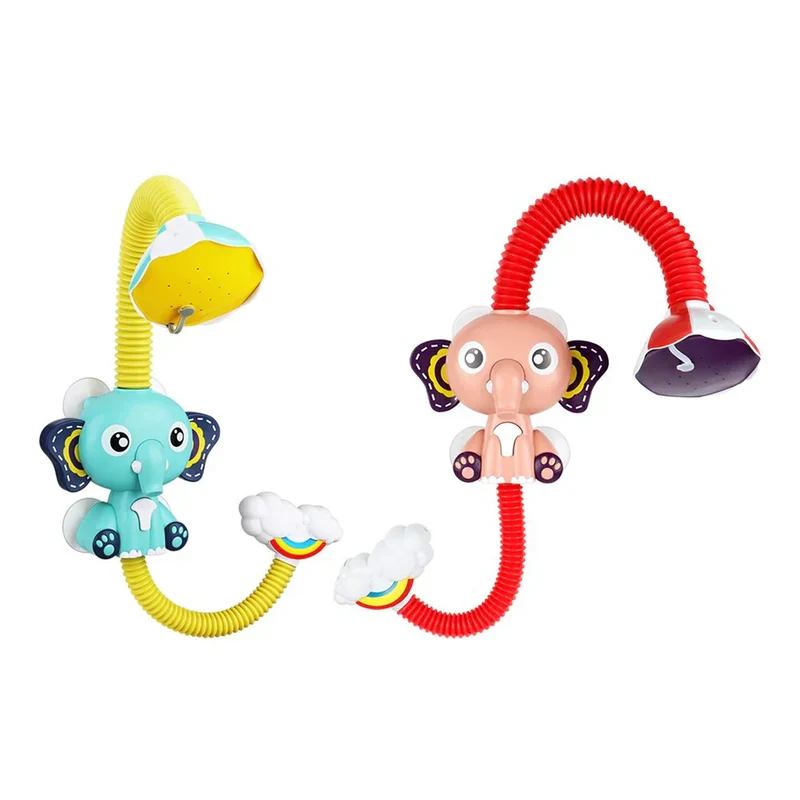 Bærbar elektrisk sprinkler til børn - Elefant til babyshower