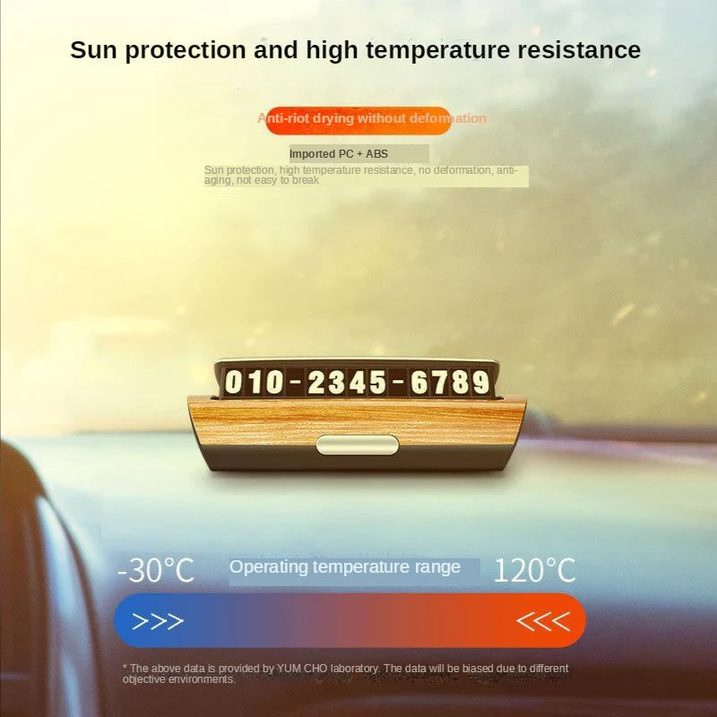 Elegant nummerplade til bilen