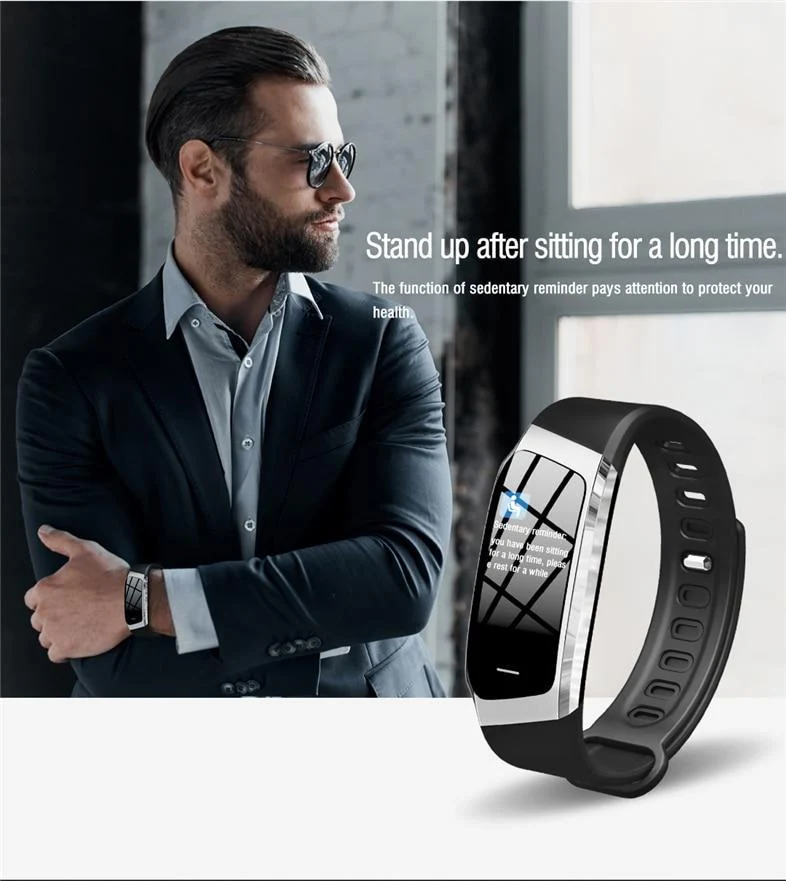 Vandafvisende Fitband Smartwatch med blodtryks- og pulsmonitor