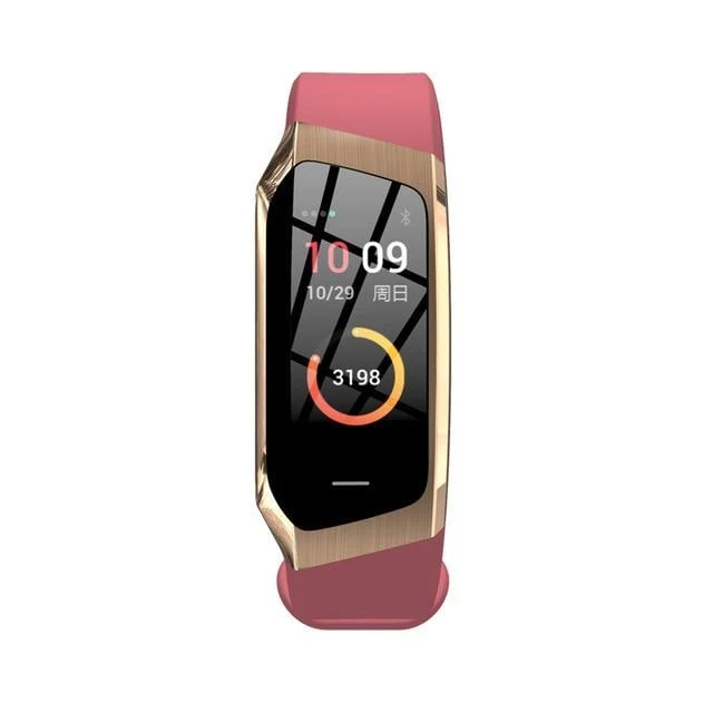 Vandafvisende Fitband Smartwatch med blodtryks- og pulsmonitor