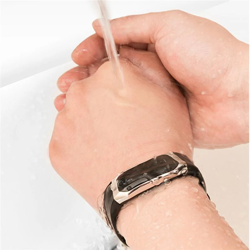 Vandafvisende Fitband Smartwatch med blodtryks- og pulsmonitor