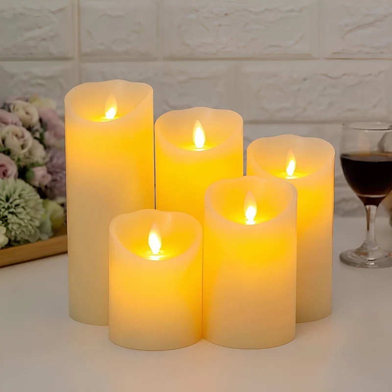 Lysestager uden flamme - Blockkerzen