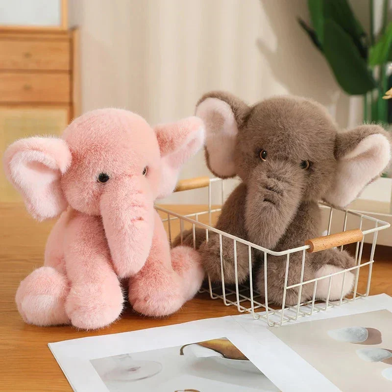 Søde og bløde elefant plysdyr