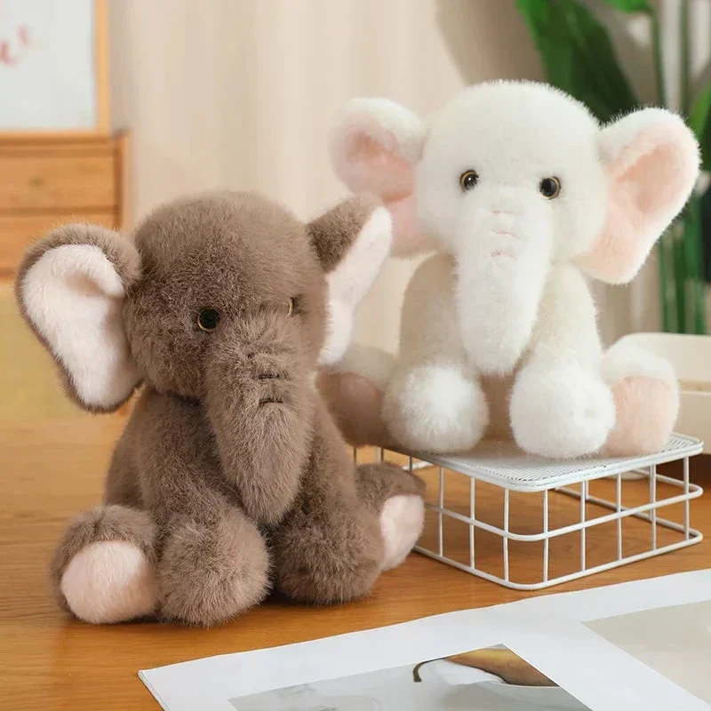Søde og bløde elefant plysdyr