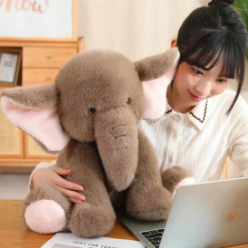 Søde og bløde elefant plysdyr