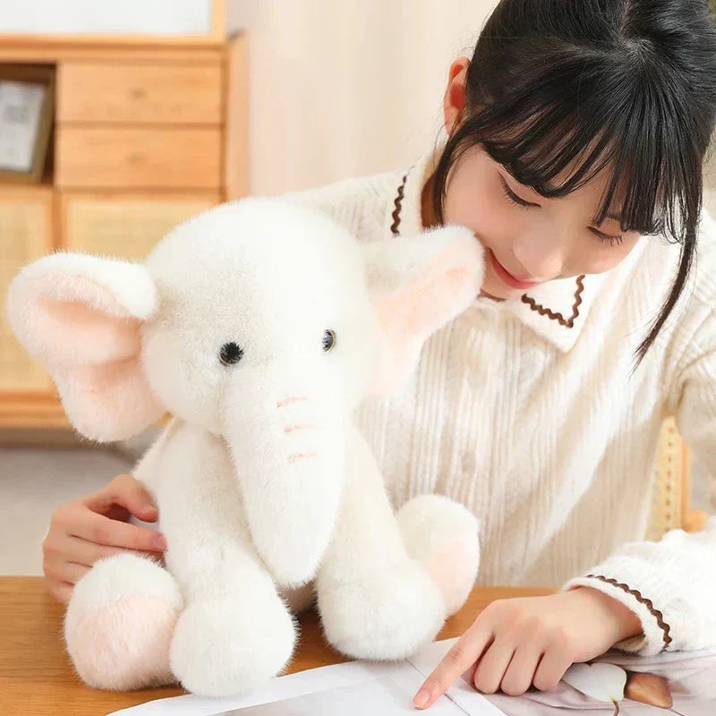Søde og bløde elefant plysdyr