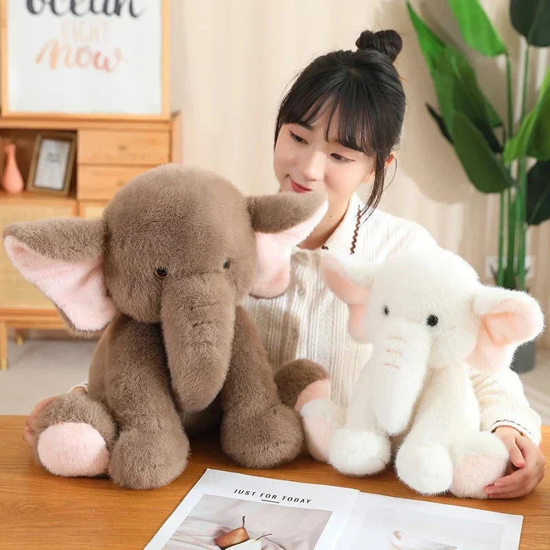 Søde og bløde elefant plysdyr