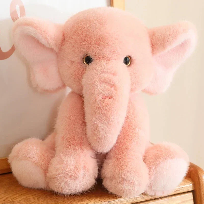 Søde og bløde elefant plysdyr