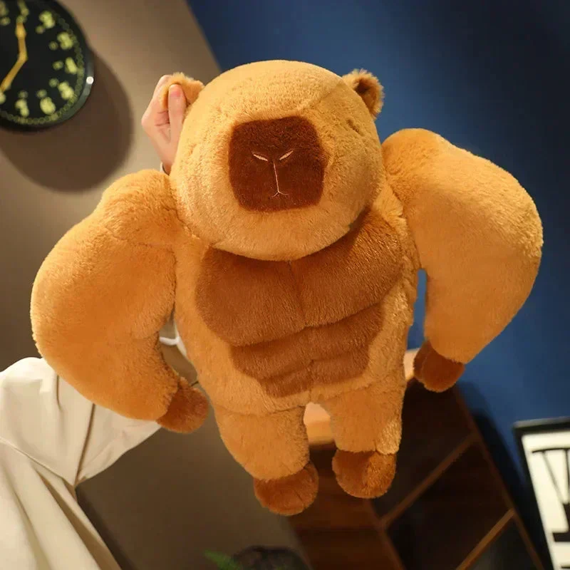 Blødt Muskuløst Capybara Krammedyr