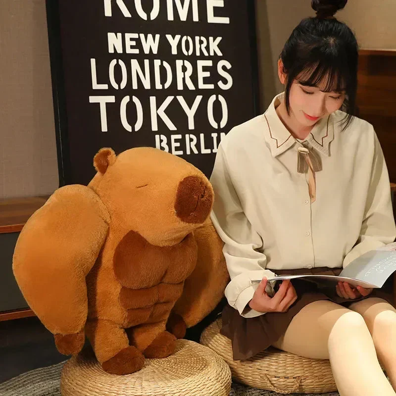 Blødt Muskuløst Capybara Krammedyr