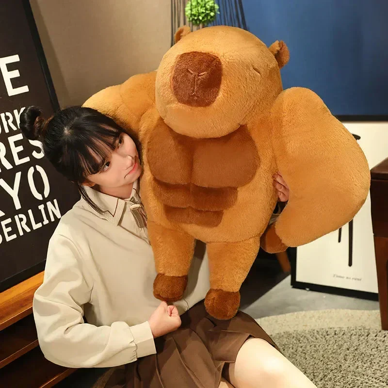 Blødt Muskuløst Capybara Krammedyr