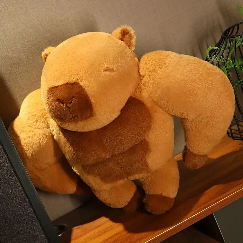 Blødt Muskuløst Capybara Krammedyr