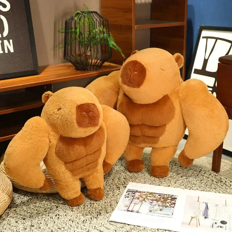 Blødt Muskuløst Capybara Krammedyr