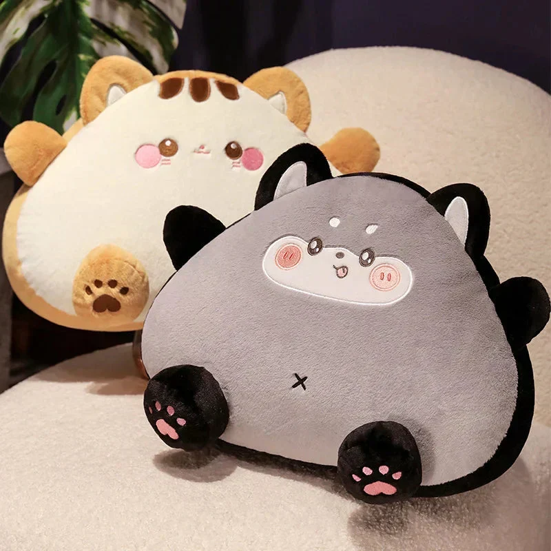 Fuzzy Toastie Brød Kat Plush Legetøj