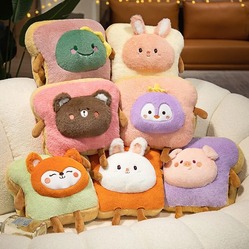 Flauschige Handwärmer i Dyretoast Design – Kollektion af Plüschtæpper