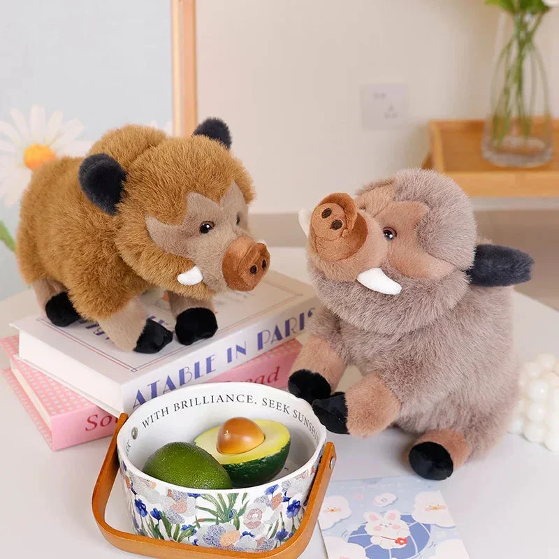Flauschigt vildsvin plush legetøj