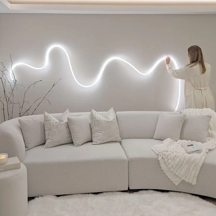 Fleksibel LED-stribe - FlexiGlow belysning