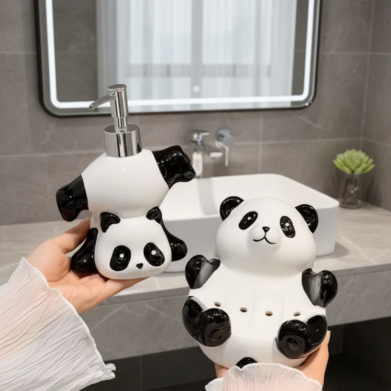 Fleksibel Panda Sæbedispenser