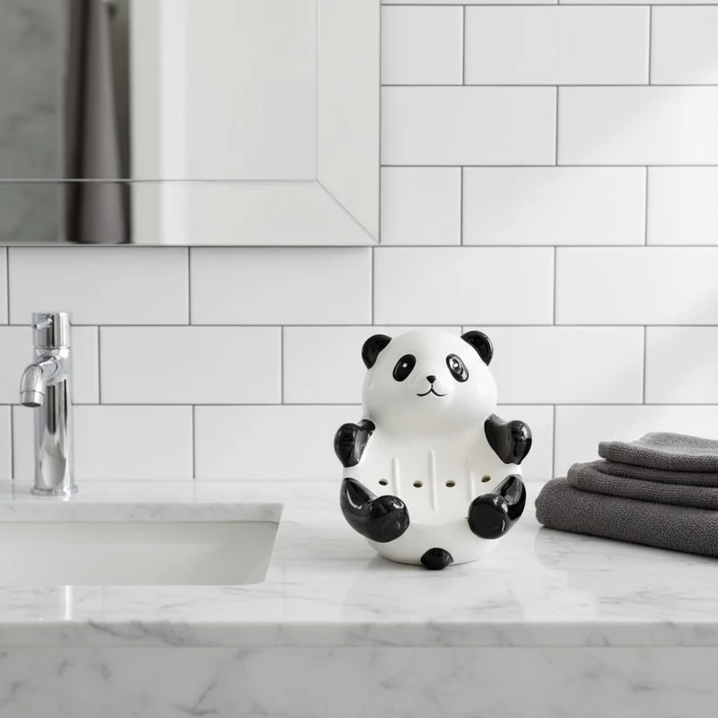 Fleksibel Panda Sæbedispenser