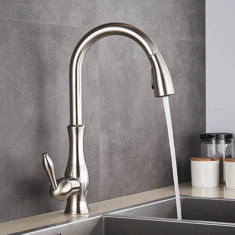 GlamFaucet Kran til Køkken - Gylden Kvalitetsmixarmatur