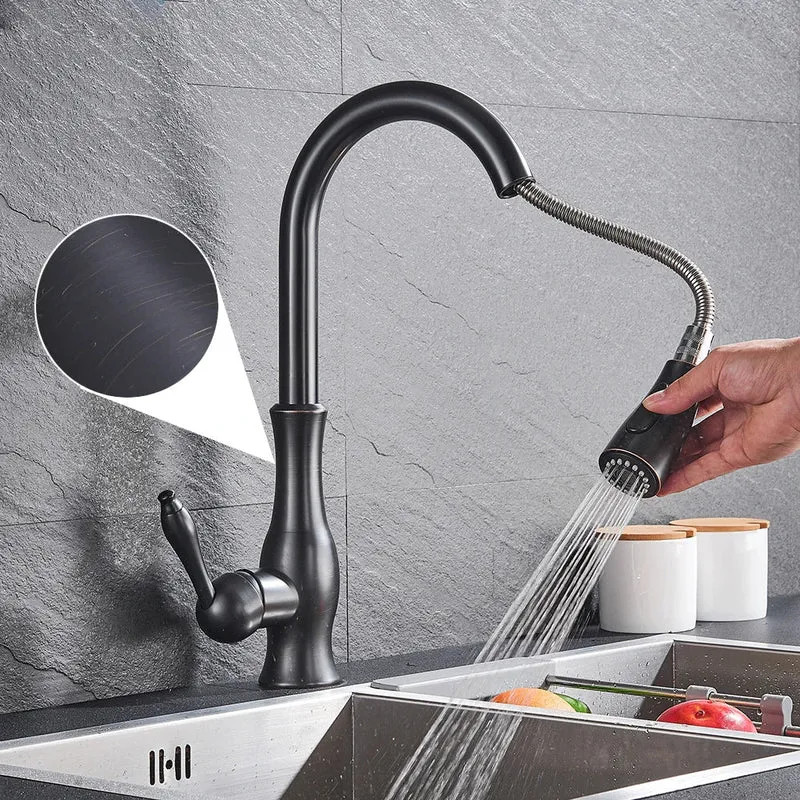 GlamFaucet Kran til Køkken - Gylden Kvalitetsmixarmatur