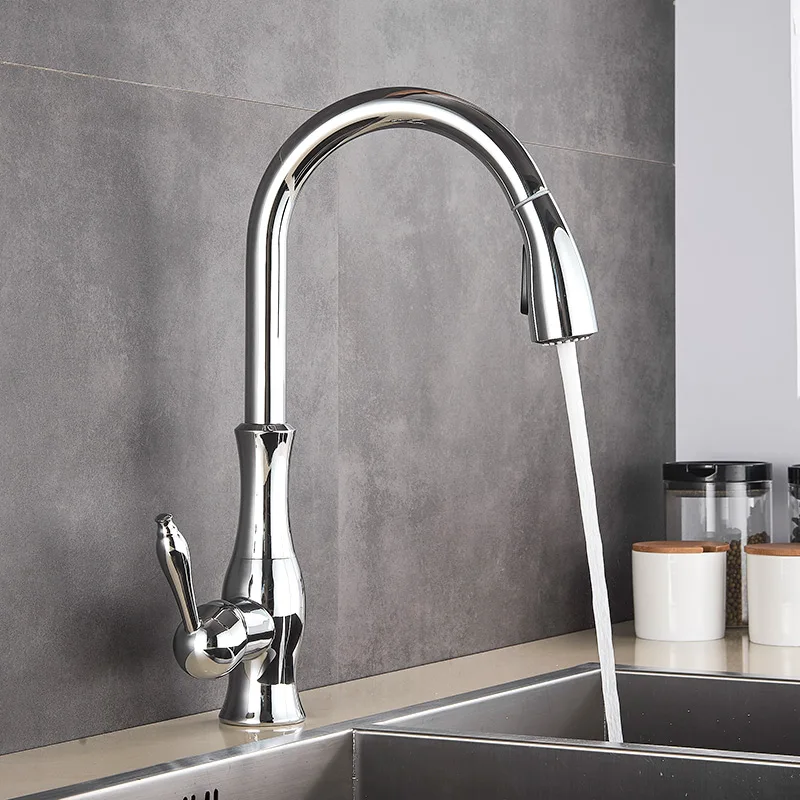 GlamFaucet Kran til Køkken - Gylden Kvalitetsmixarmatur
