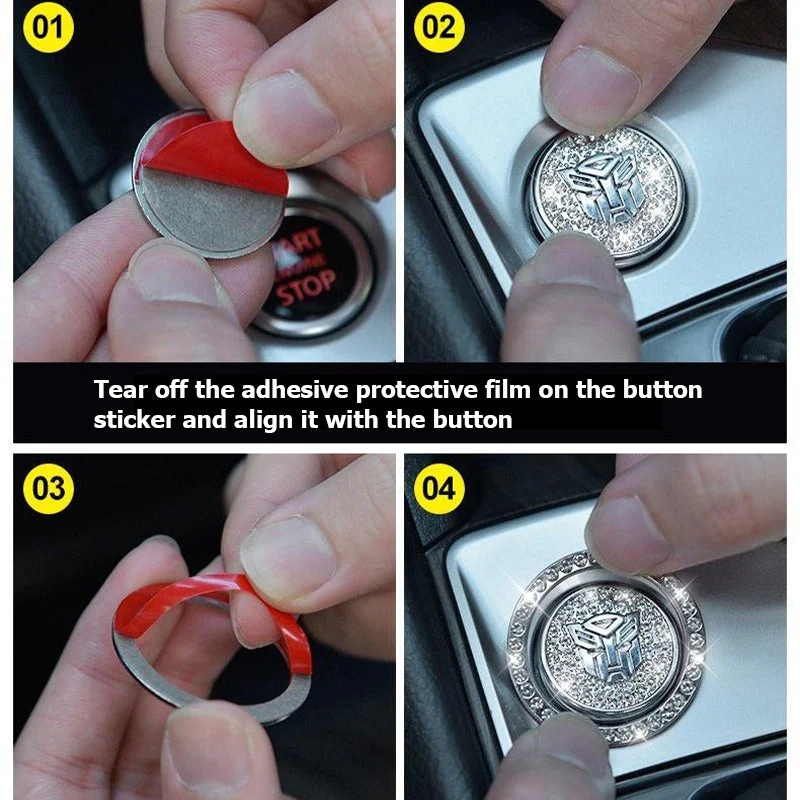 Bling Dækring til Autostartknap