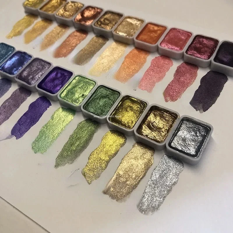 Glitrende Farver i Guld og Sølv – Udfold Din Kreativitet med Glans