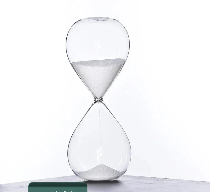 Glas Timeglas Dekoration med 5/10/30/60 Minutters Timer