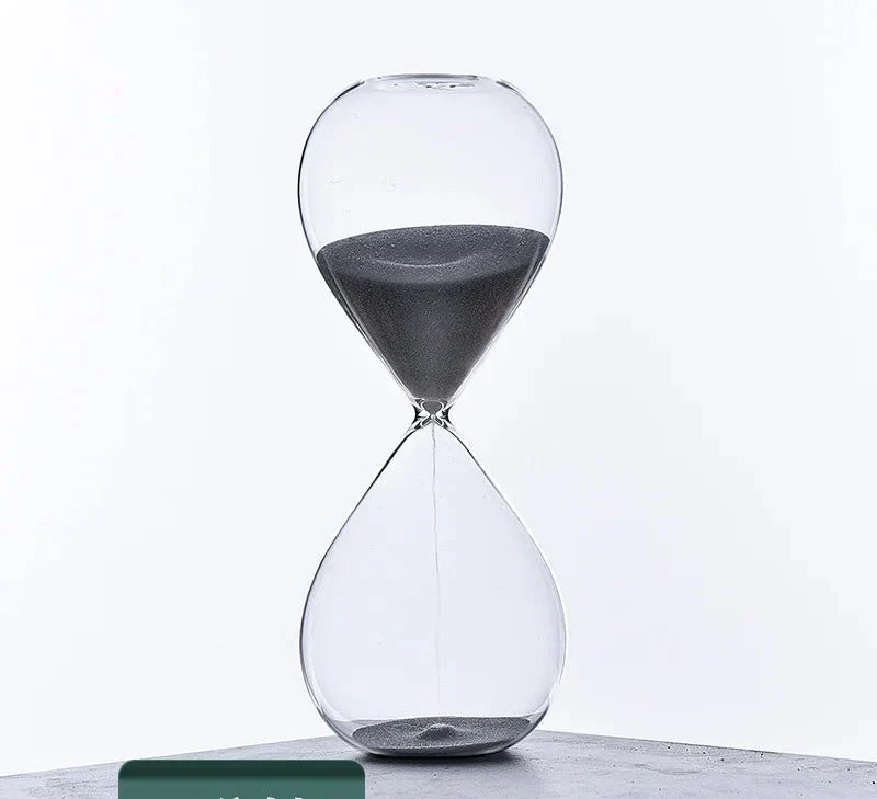 Glas Timeglas Dekoration med 5/10/30/60 Minutters Timer