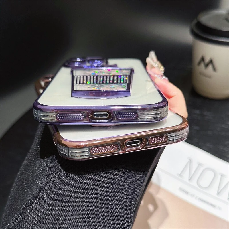 Glitter Stjerne Telefon Etui til iPhone