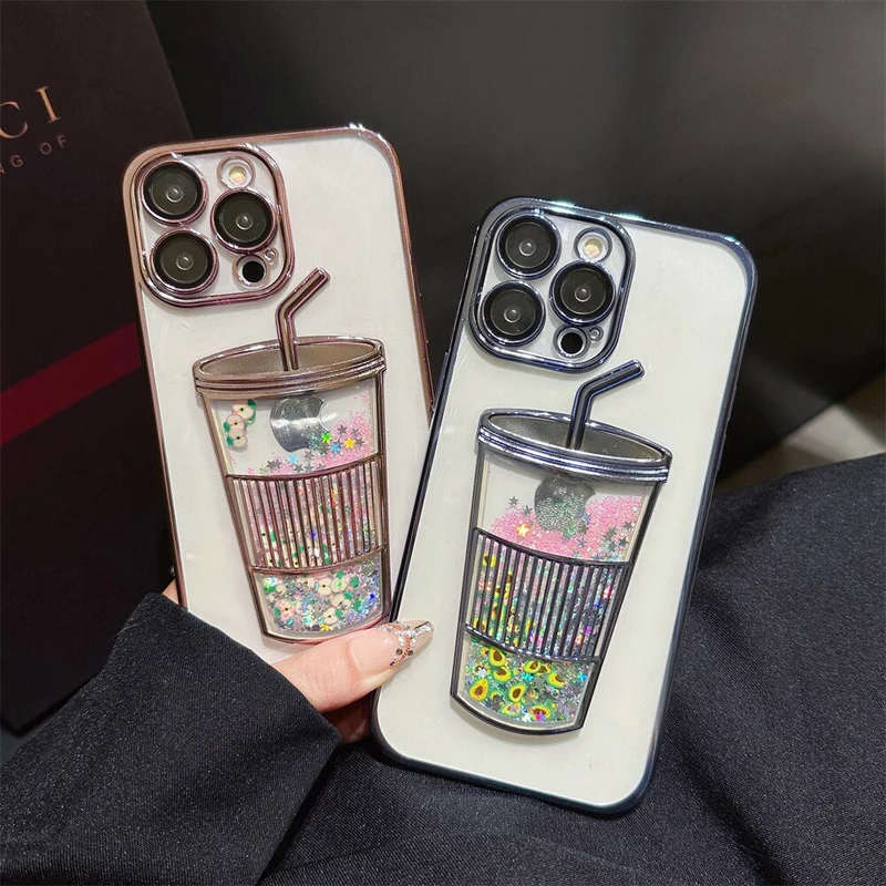 Glitter Stjerne Telefon Etui til iPhone
