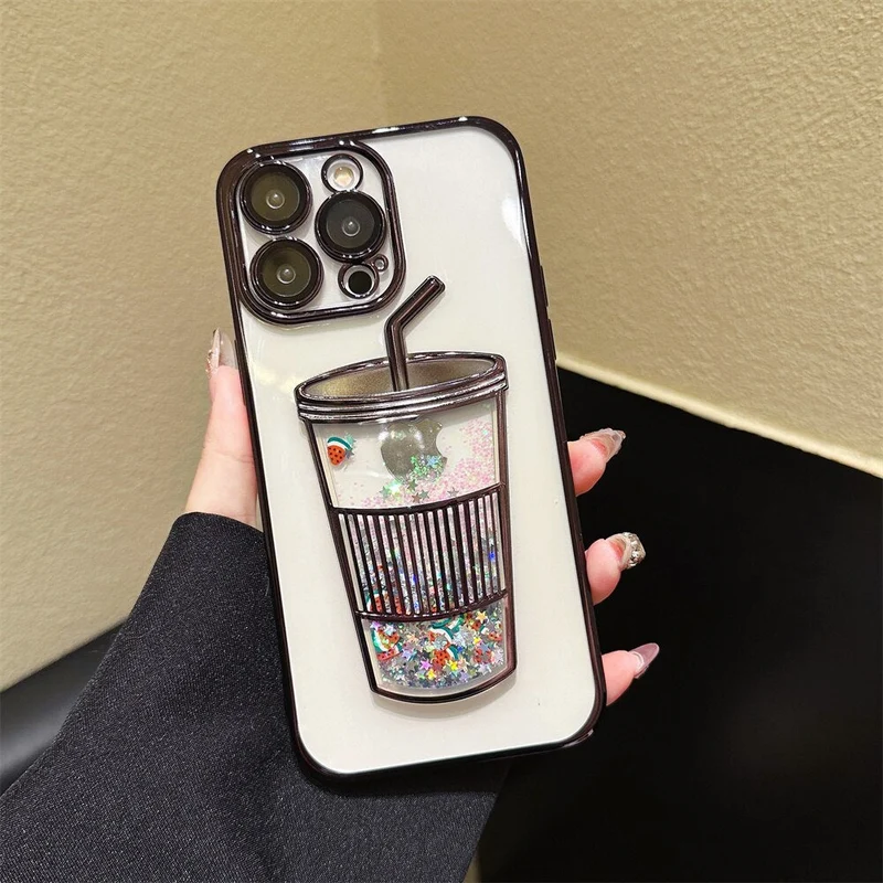 Glitter Stjerne Telefon Etui til iPhone