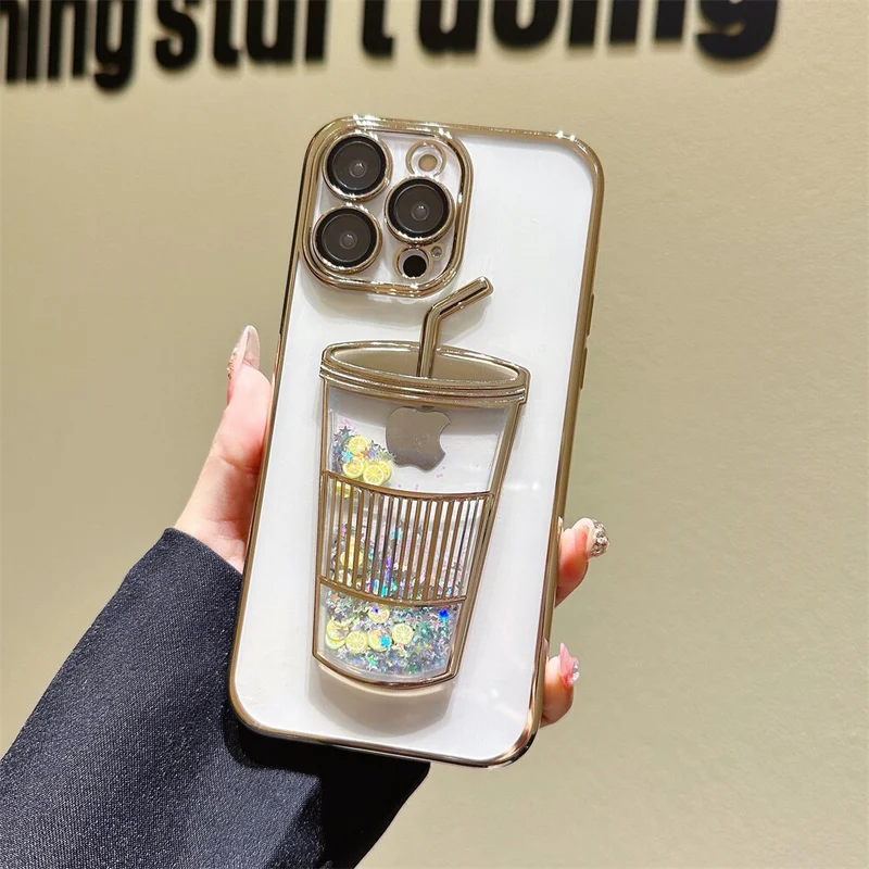 Glitter Stjerne Telefon Etui til iPhone