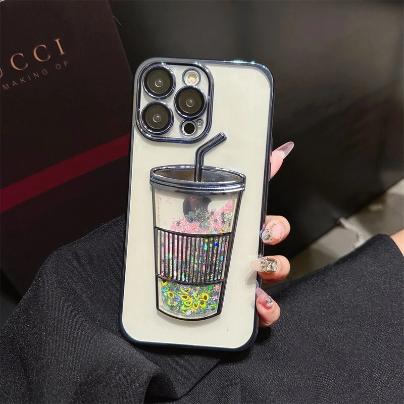 Glitter Stjerne Telefon Etui til iPhone
