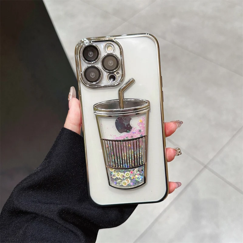 Glitter Stjerne Telefon Etui til iPhone