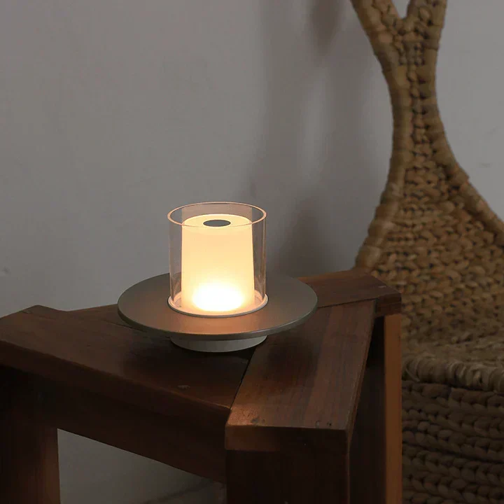 GlowLuxe LED Bordlampe – Elegant Lampe til Stemningsbelysning