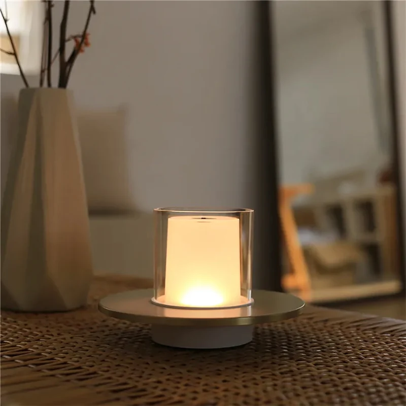 GlowLuxe LED Bordlampe – Elegant Lampe til Stemningsbelysning