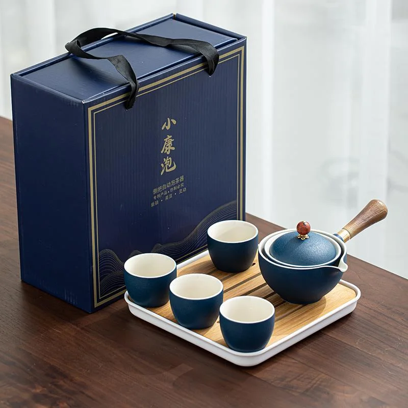 Gongfu te sæt i porcelæn - tidløs elegance, perfekt til te