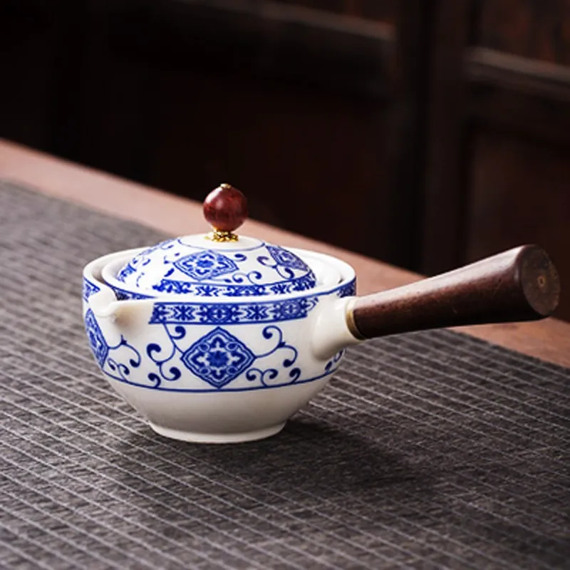 Gongfu te sæt i porcelæn - tidløs elegance, perfekt til te