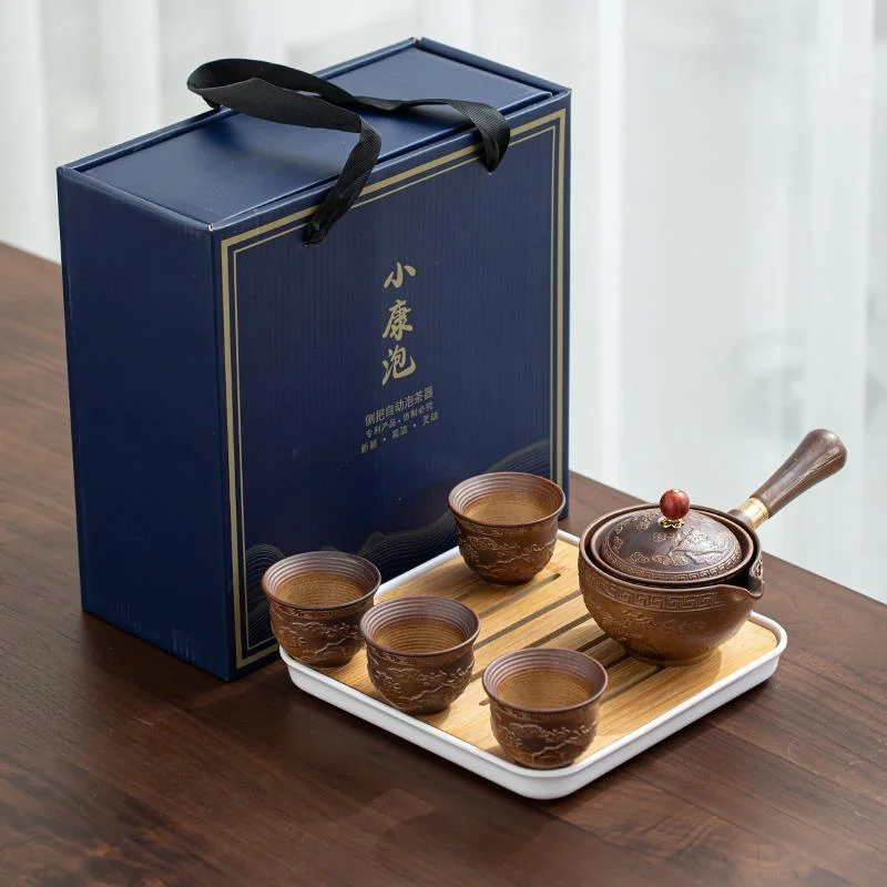 Gongfu te sæt i porcelæn - tidløs elegance, perfekt til te