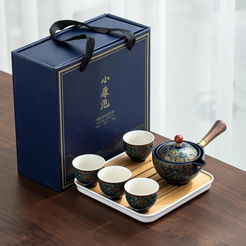 Gongfu te sæt i porcelæn - tidløs elegance, perfekt til te