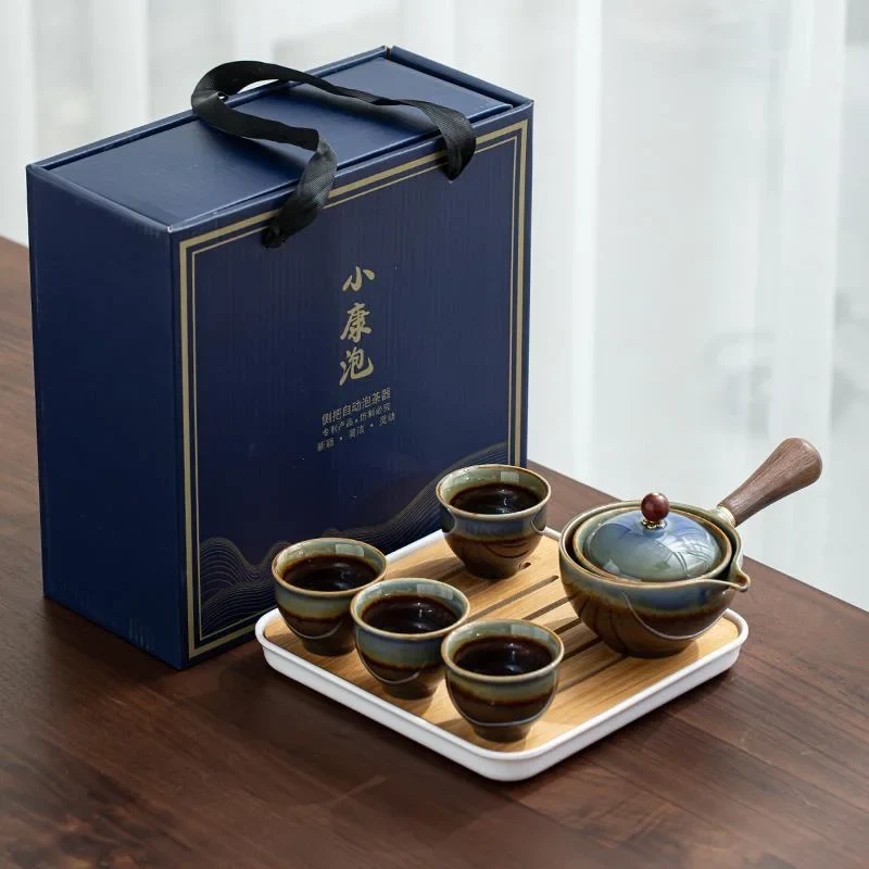 Gongfu te sæt i porcelæn - tidløs elegance, perfekt til te