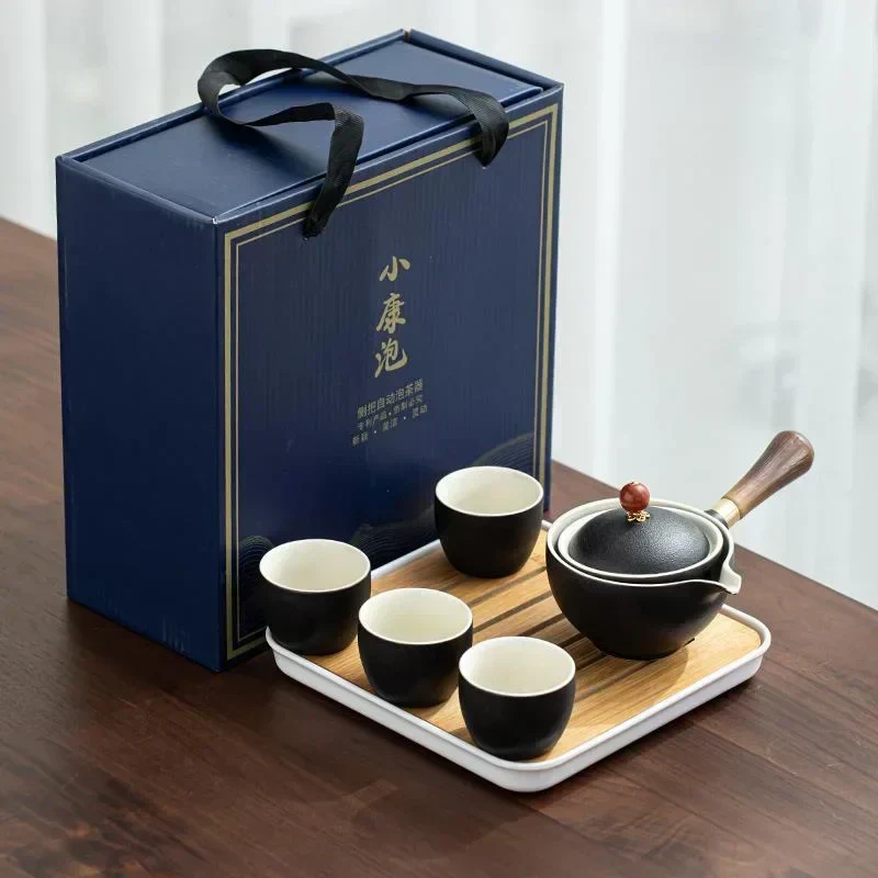 Gongfu te sæt i porcelæn - tidløs elegance, perfekt til te